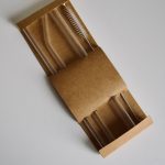 set of three glass straws
