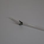 single glass straw